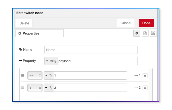 Switch node Switch node _image